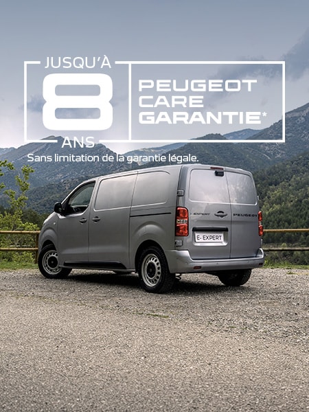PEUGEOT Expert and PEUGEOT CARE logo