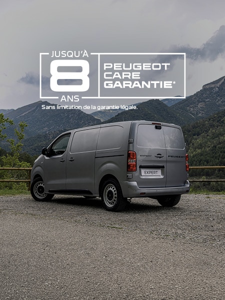 PEUGEOT Expert and PEUGEOT CARE logo