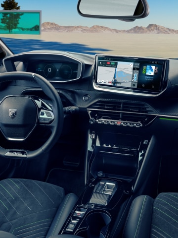 PEUGEOT i-Cockpit® 3D 208 hybride