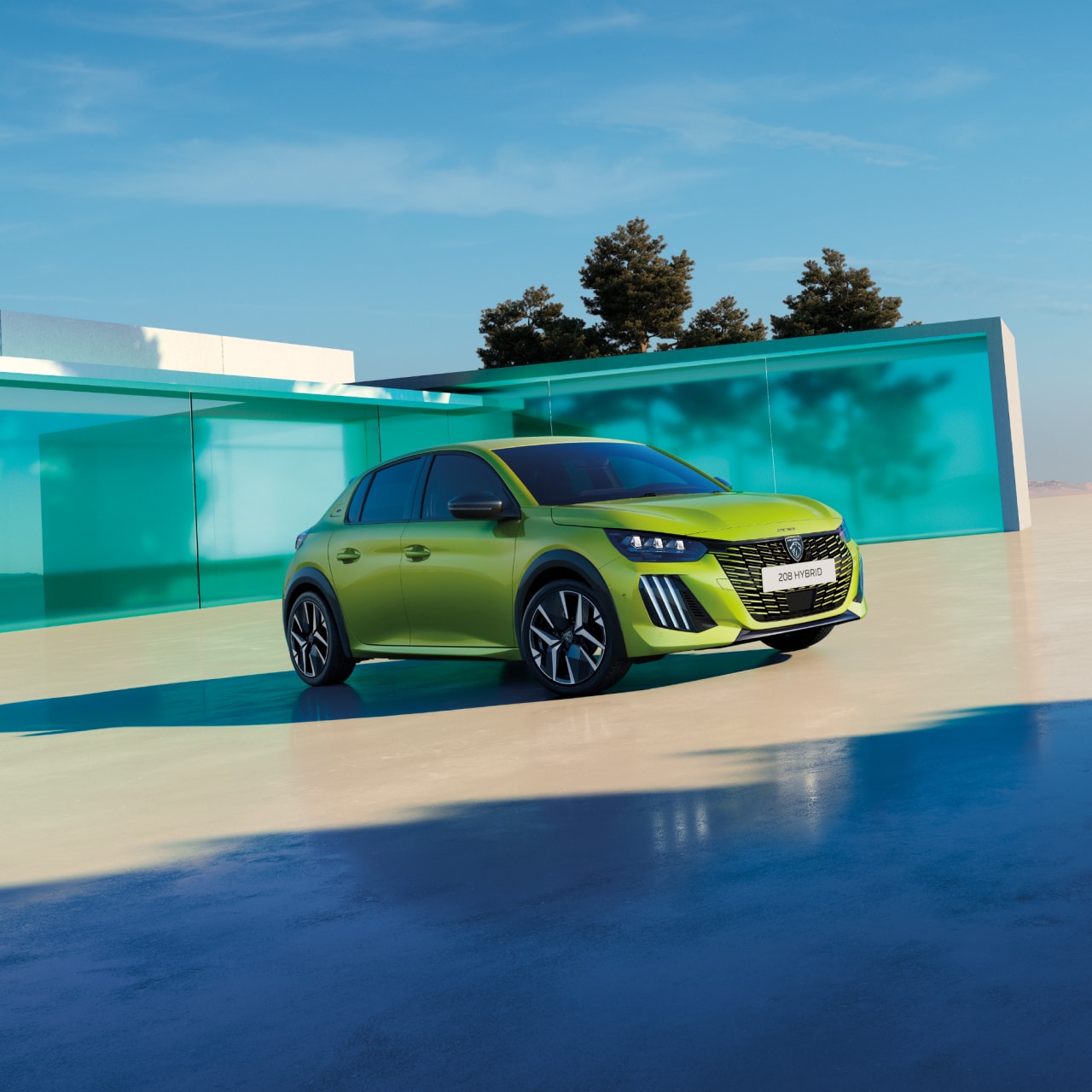 PEUGEOT 208 vue avant