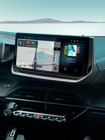 PEUGEOT E-208 10’’ aanraakscherm