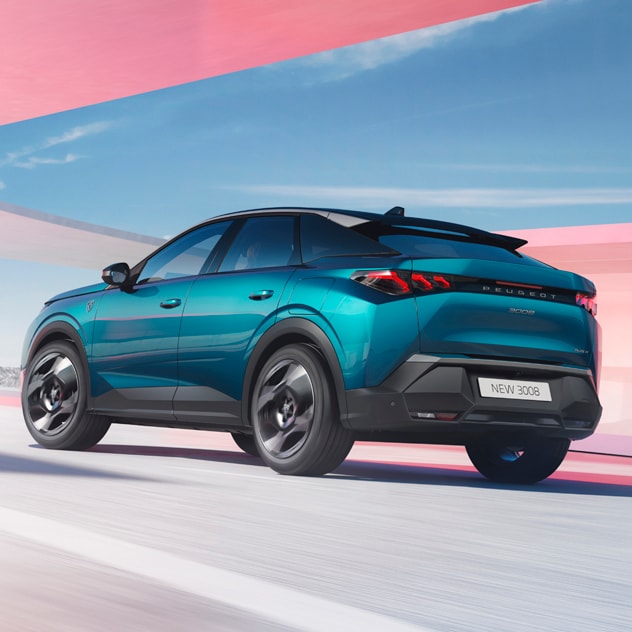 Nouveau Peugeot 3008 hybride rechargeable SUV hybride rechargeable compact Fastback au
