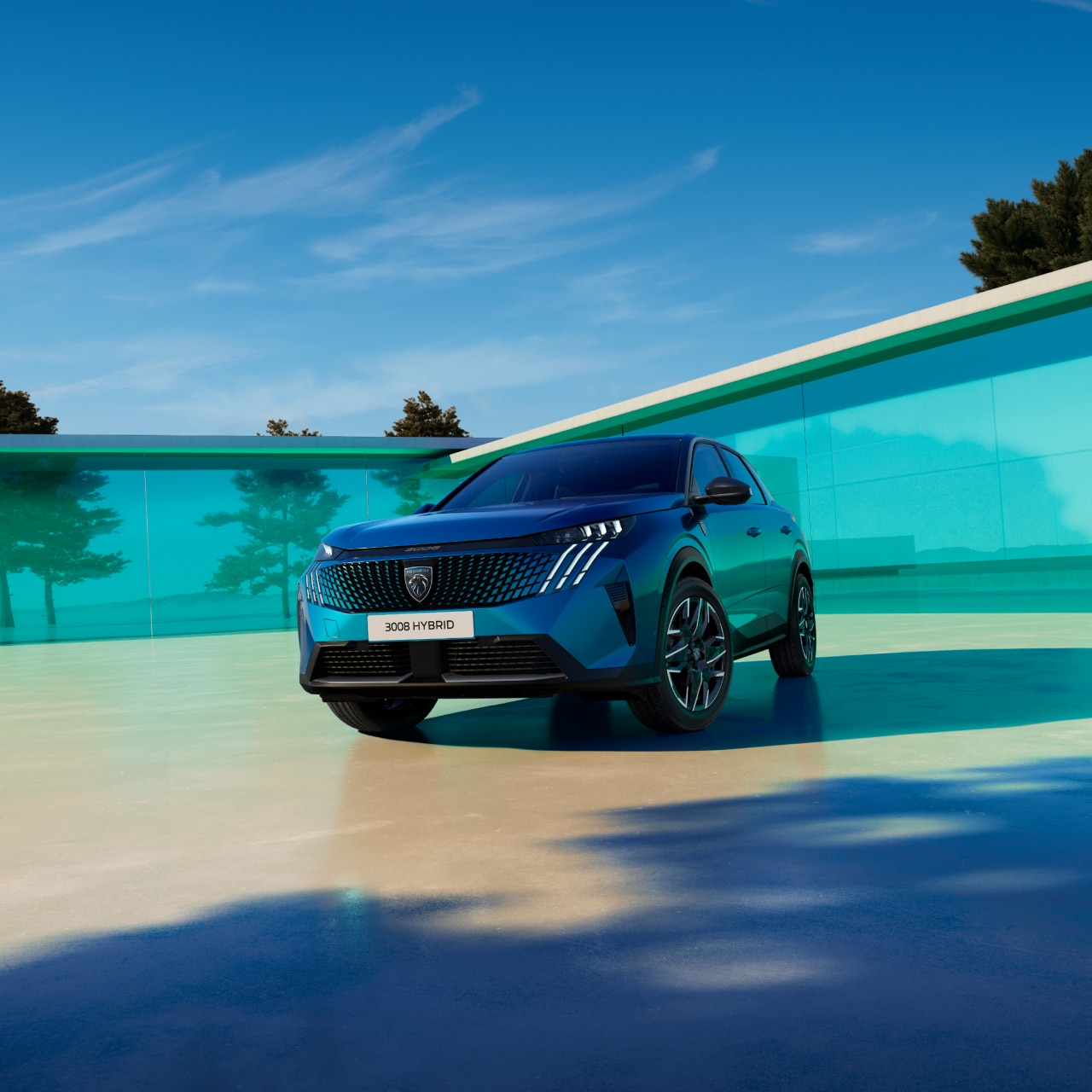 PEUGEOT 3008 uitzicht voorkant