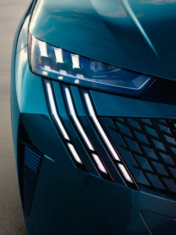 PEUGEOT E-3008 Blue Obsession koplampen PEUGEOT PIXEL LED