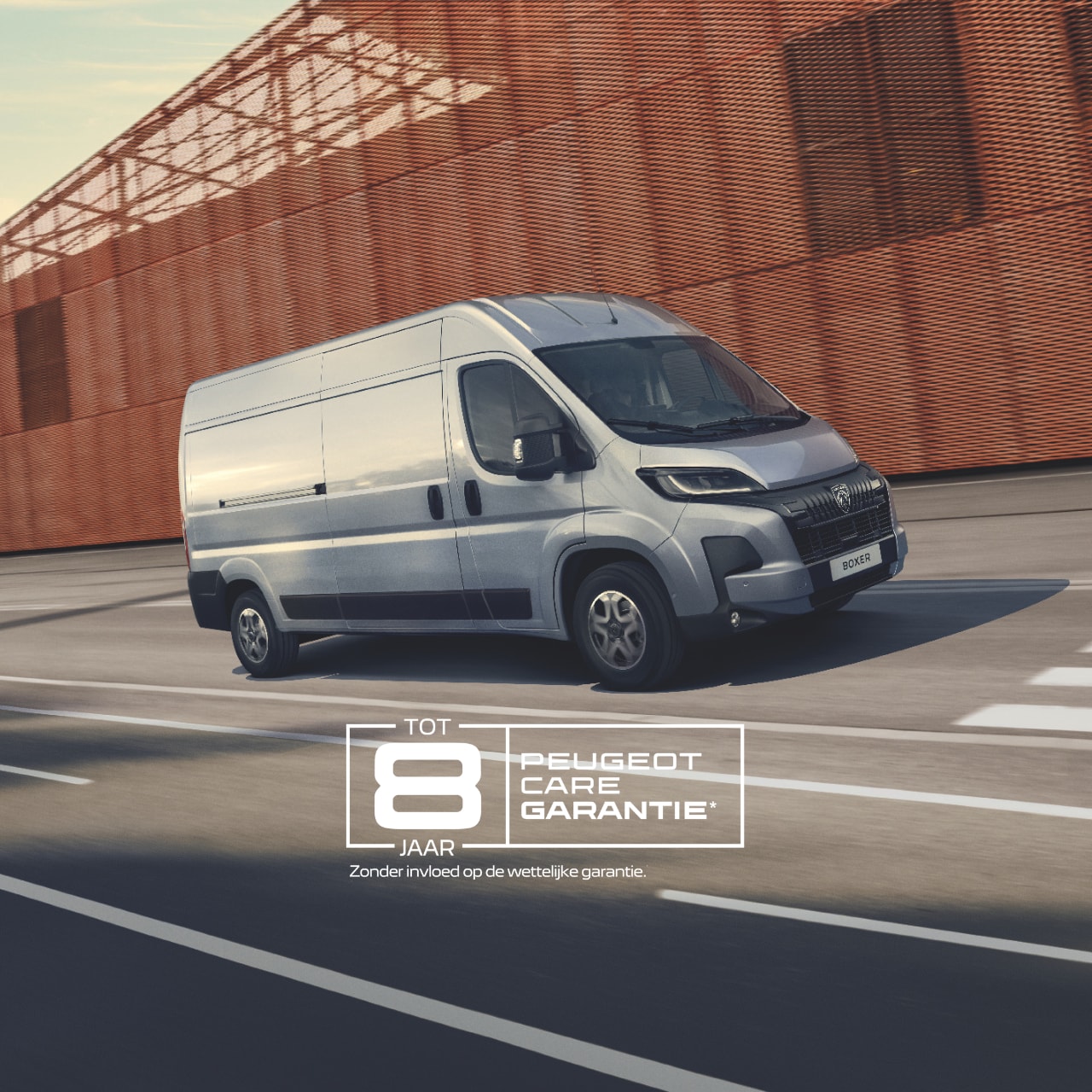 PEUGEOT E-BOXER achteraanzicht