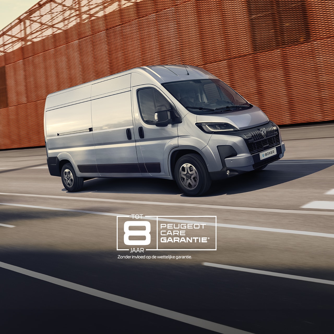 PEUGEOT E-BOXER achteraanzicht