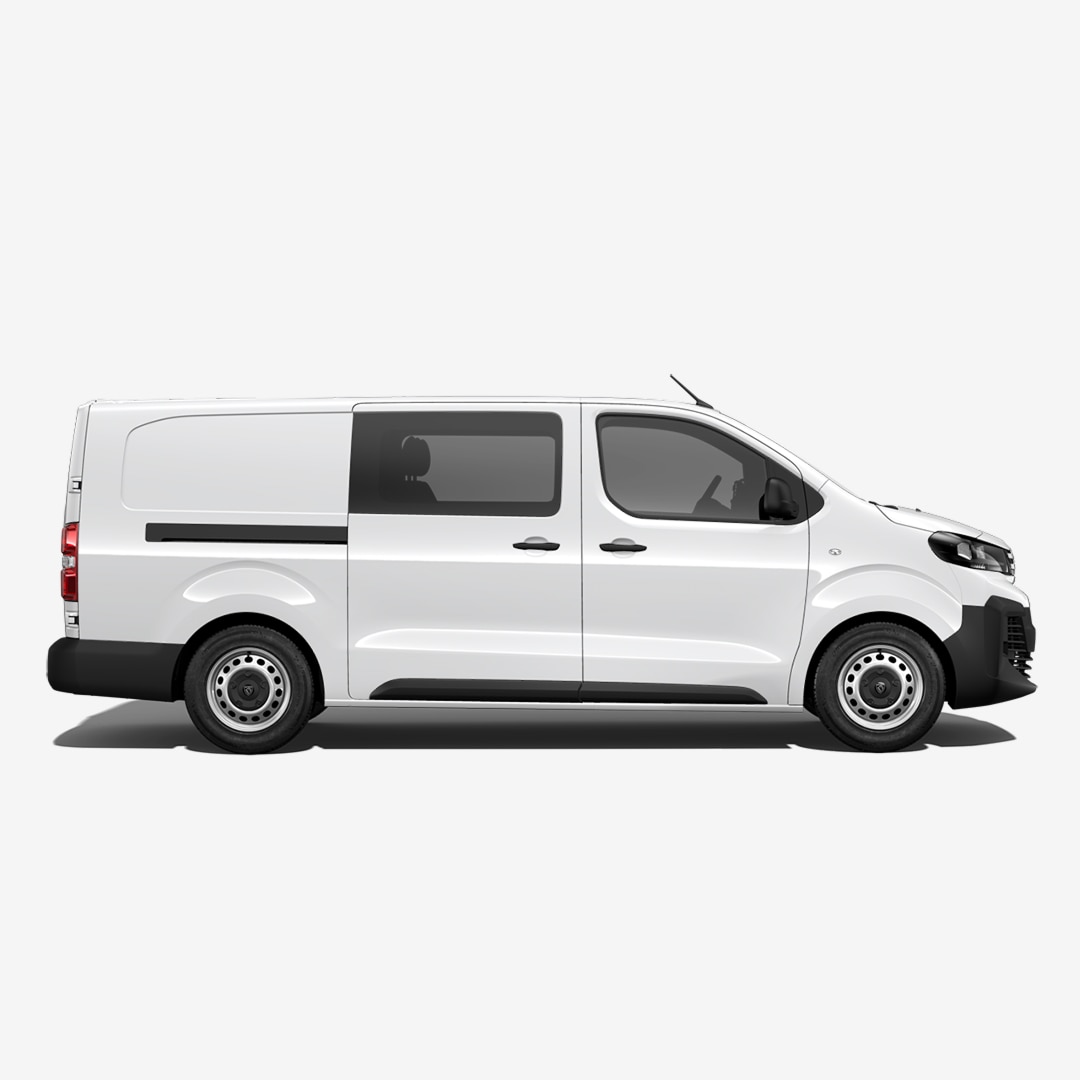 PEUGEOT E-Expert Crew Van M & XL profile view