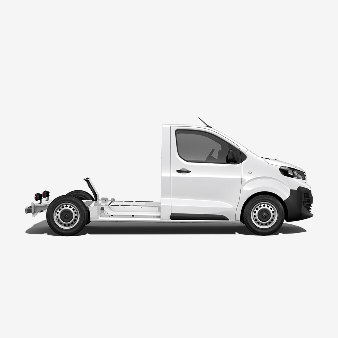 PEUGEOT E-Expert Platform cab M profile view