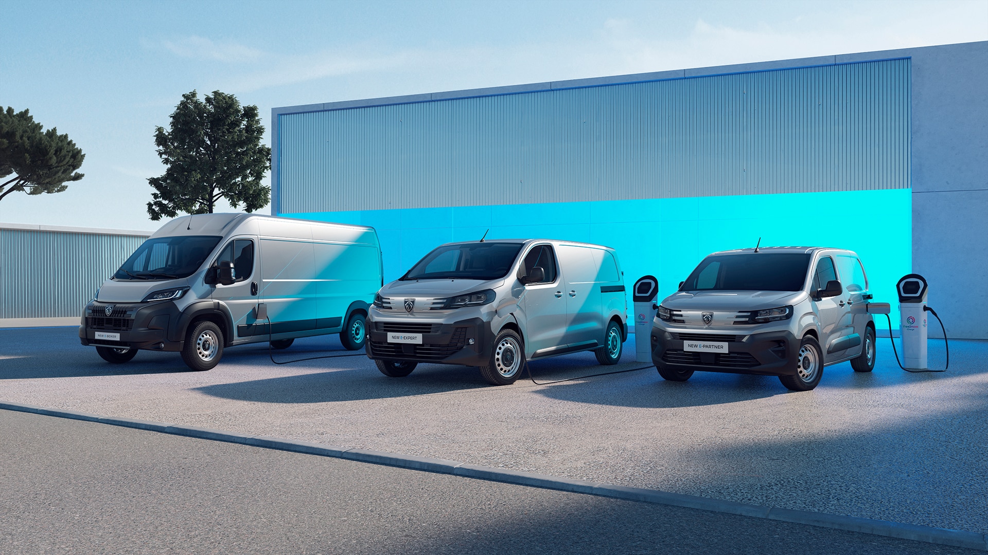 Gamma PEUGEOT elektrische bestelwagens