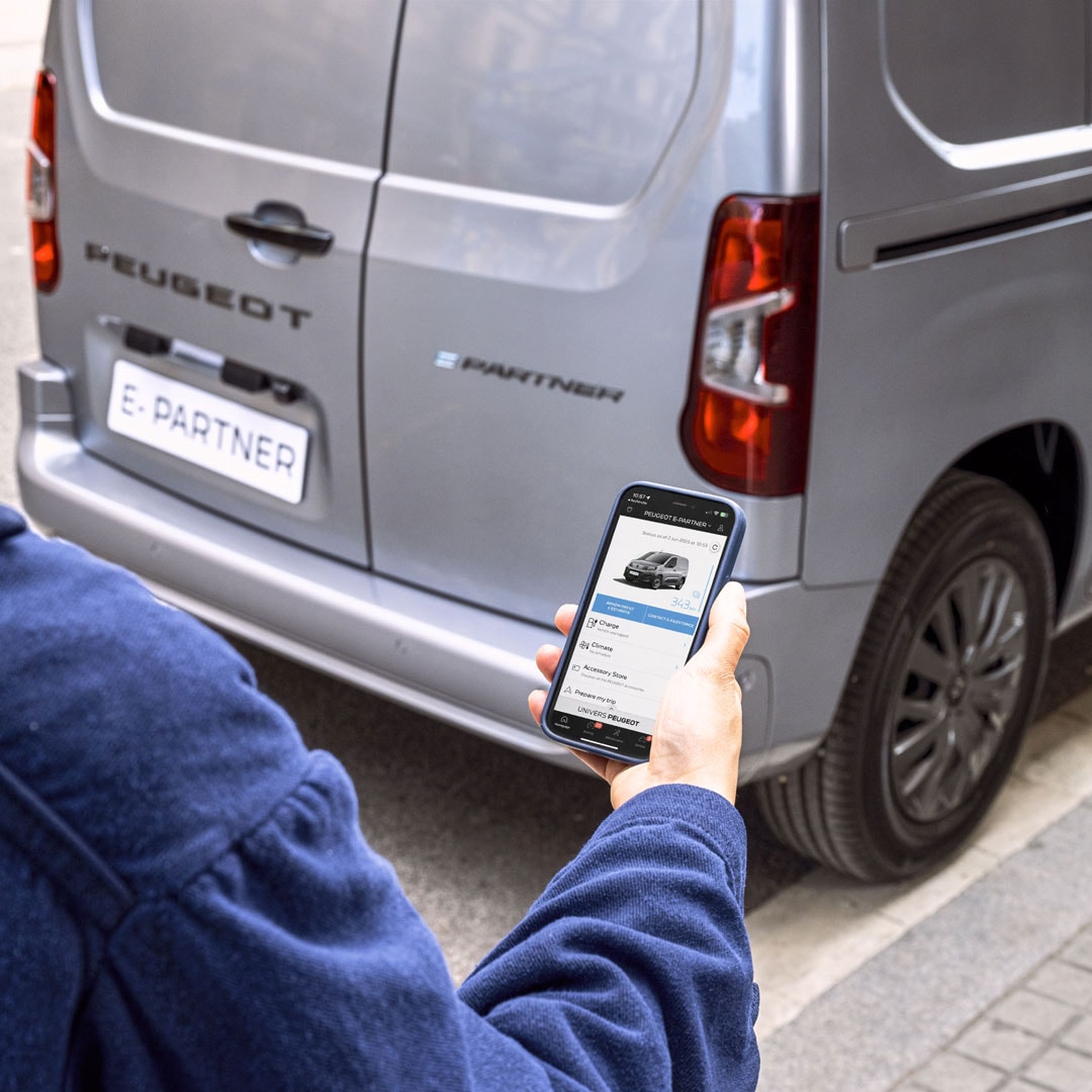 Woman with a smartphone