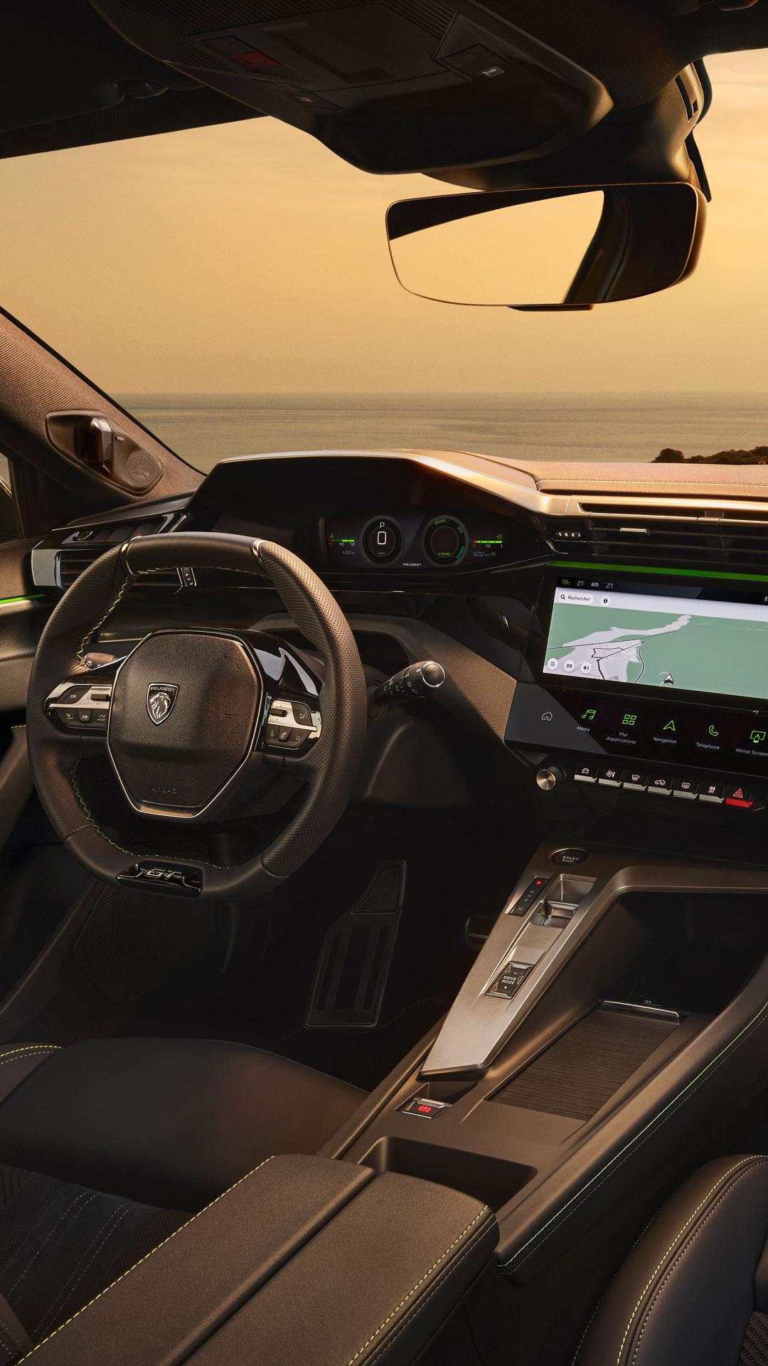 Nieuwe PEUGEOT 408 Hybride i-Cockpit