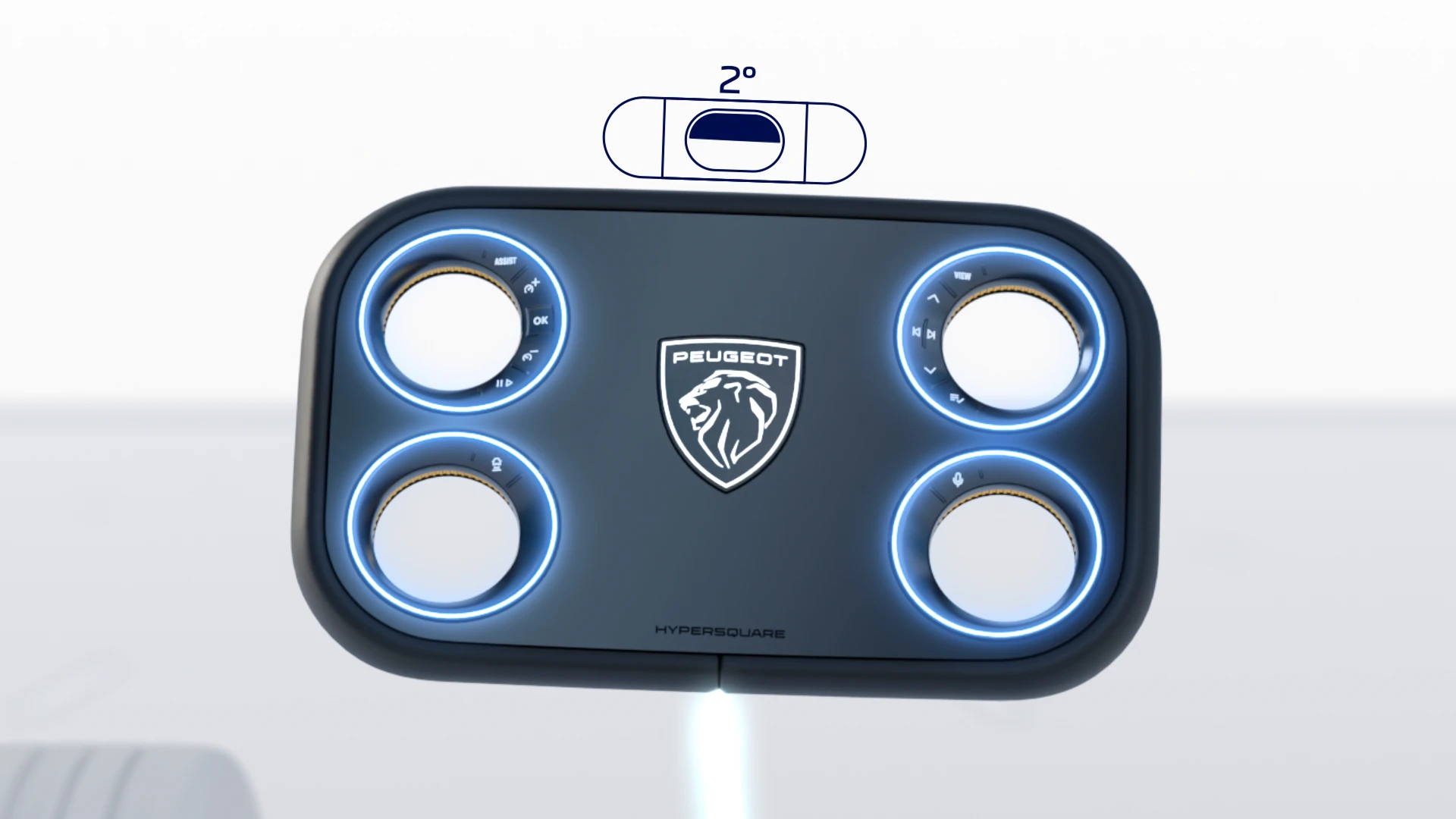 Peugeot Hypersquare®, een nauwkeurige rijervaring